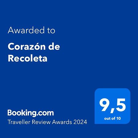 Corazon De Recoleta Apartment Buenos Aires Exterior photo